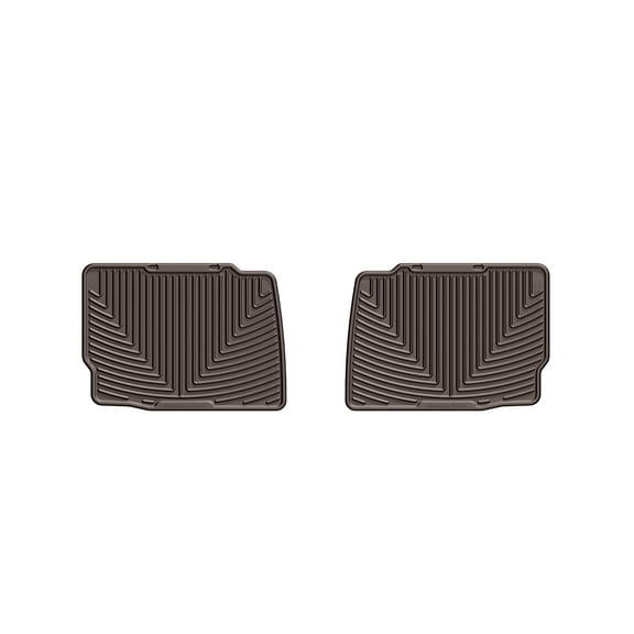 WeatherTech All-Weather Floor Mats compatible with Fusion, MKZ - 2nd Row, Cocoa