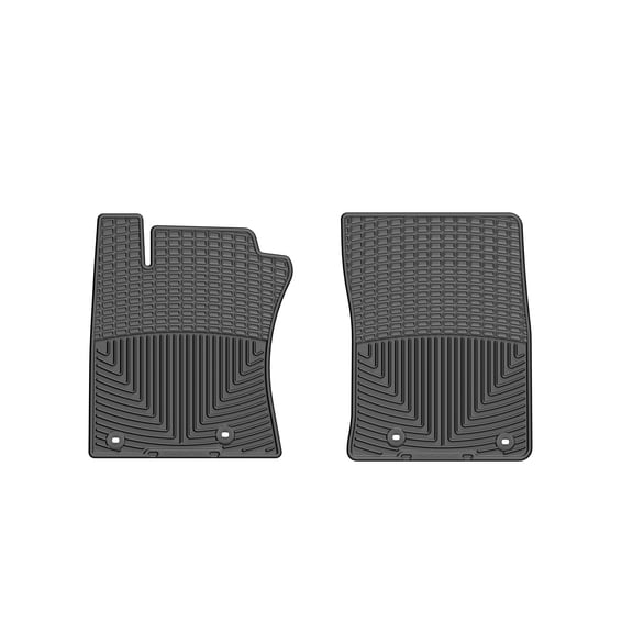 WeatherTech All-Weather Floor Mats compatible with GX, 4Runner - 1st Row (Driver & Passenger), Black