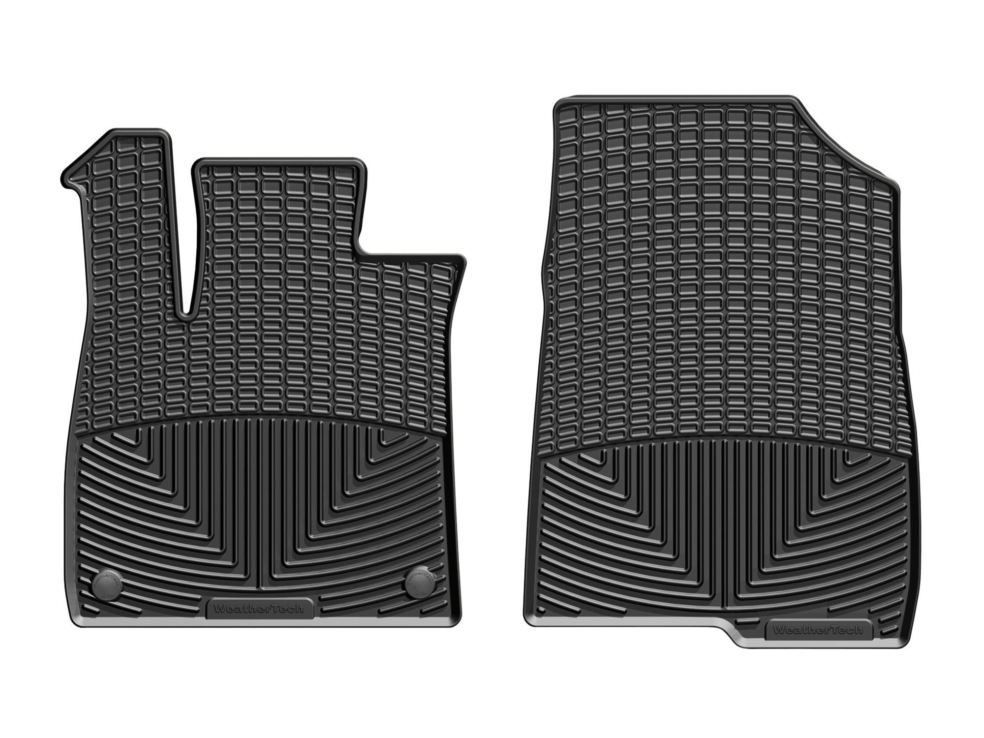 WeatherTech All-Weather Floor Mats compatible with Honda Accord, Accord Hybrid - 1st Row (Driver & Passenger), Black