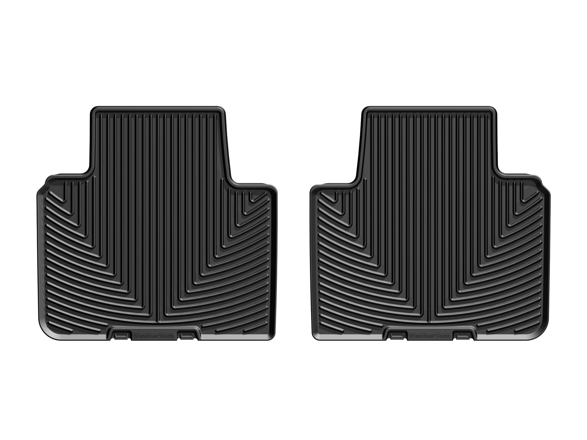 WeatherTech All-Weather Floor Mats compatible with Honda Accord Hybrid, Accord - 2nd Row, Black