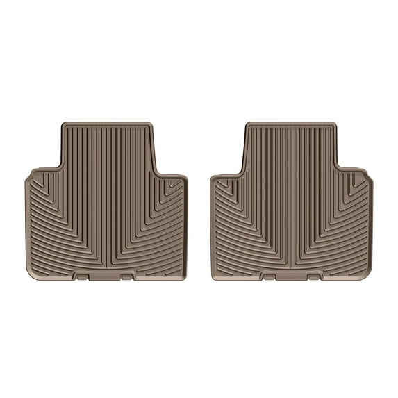 WeatherTech All-Weather Floor Mats compatible with Honda Accord, Accord Hybrid - 2nd Row, Tan
