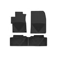 thumbnail image 1 of WeatherTech All-Weather Floor Mats compatible with Honda Civic, Civic Si - 1st & 2nd Row, Black, 1 of 5