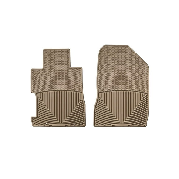 WeatherTech All-Weather Floor Mats compatible with Honda Civic, Civic Si - 1st Row (Driver & Passenger), Tan