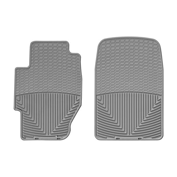 WeatherTech All-Weather Floor Mats compatible with RL, CL, Integra, TL, Accord, Civic - 1st Row (Driver & Passenger), Grey
