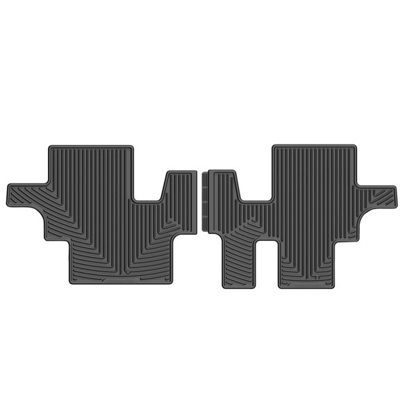 WeatherTech All-Weather Floor Mats compatible with QX60, Pathfinder, JX - 2nd Row, Black