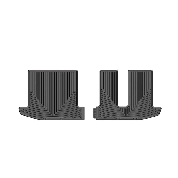 WeatherTech All-Weather Floor Mats compatible with QX60, Pathfinder, JX - 3rd Row, Black