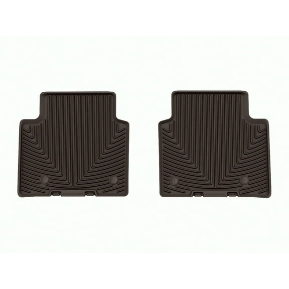 WeatherTech All-Weather Floor Mats compatible with Jeep Grand Cherokee 4xe, Grand Cherokee L, Grand Cherokee - 2nd Row, Cocoa