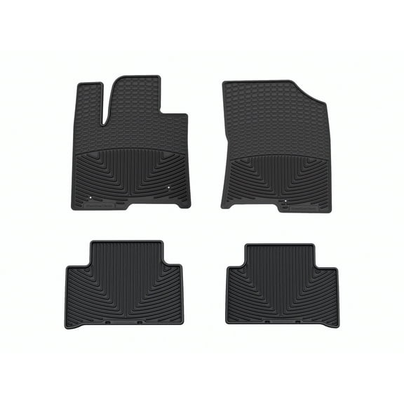 WeatherTech All-Weather Floor Mats compatible with Kia Sorento Hybrid, Sorento Plug-In Hybrid - 1st & 2nd Row, Black