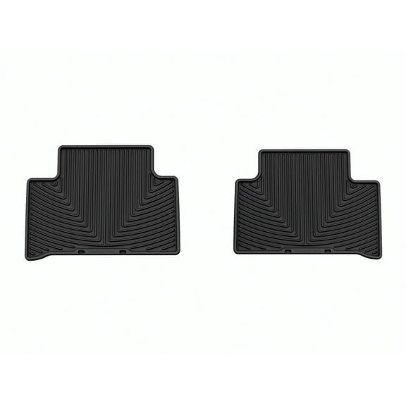 WeatherTech All-Weather Floor Mats compatible with Kia Sorento, Sorento Hybrid, Sorento Plug-In Hybrid - 2nd Row, Black