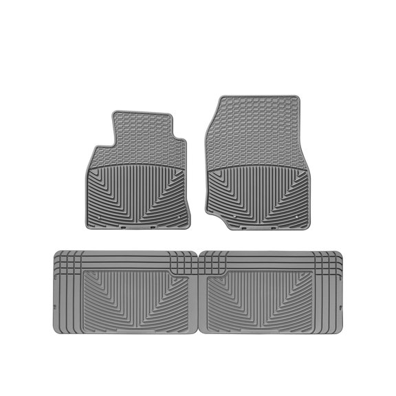 WeatherTech All-Weather Floor Mats compatible with Land Cruiser, LX - 1st & 2nd Row, Grey