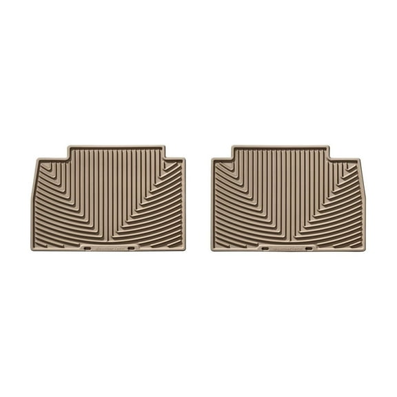 WeatherTech All-Weather Floor Mats compatible with Lexus RX, LS - 2nd Row, Tan