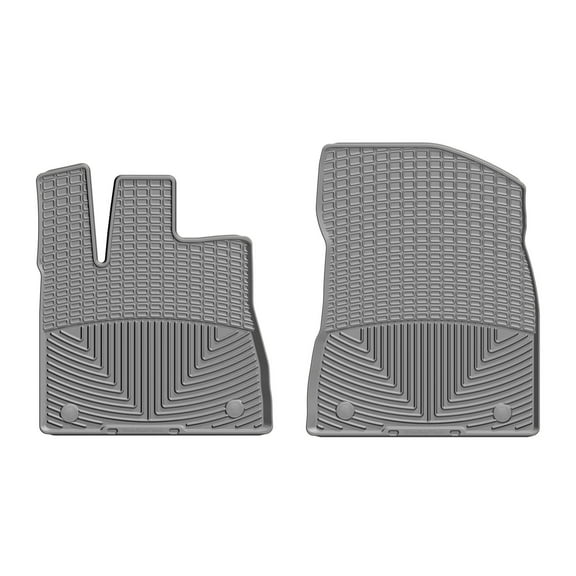 WeatherTech All-Weather Floor Mats compatible with Lexus RX Hybrid, RX - 1st Row (Driver & Passenger), Grey