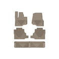 thumbnail image 1 of WeatherTech All-Weather Floor Mats compatible with Lincoln Navigator, Navigator L - Complete Set (1st, 2nd, & 3rd Row), Tan, 1 of 5