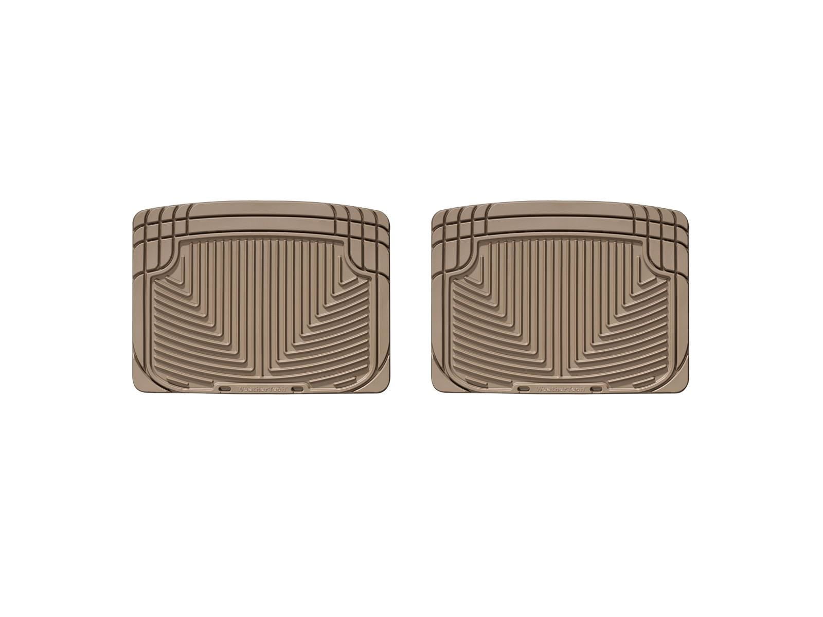 WeatherTech All-Weather Floor Mats compatible with RSX, Vigor, Baja, C/K Series Pickup, Acadia Limited, Silverado - 2nd Row, Tan