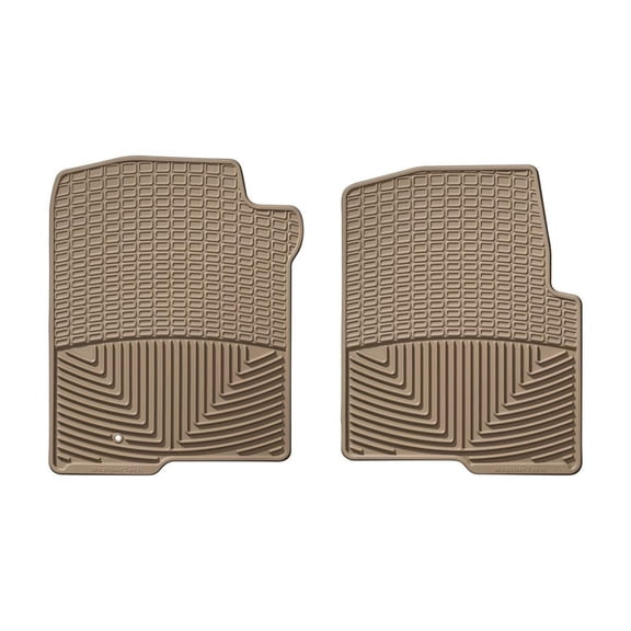 WeatherTech All-Weather Floor Mats compatible with F-150, Mark LT - 1st Row (Driver & Passenger), Tan