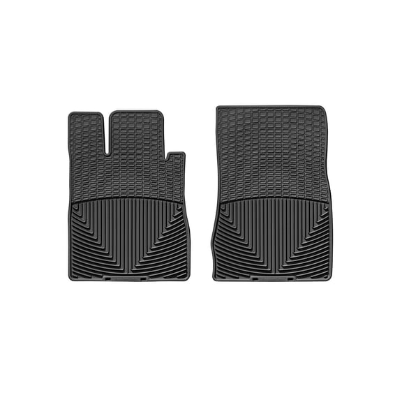 WeatherTech All-Weather Floor Mats compatible with Mercedes S-Class, C 36 AMG, CL 55 AMG, E-Class, E 55 AMG, 450SLC - 1st Row (Driver & Passenger), Black