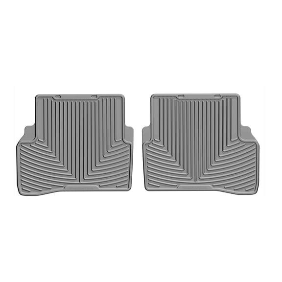 WeatherTech All-Weather Floor Mats compatible with Mercedes E-Class Wagon, E-Class, E-Class Sedan, AMG C 43, AMG C 43 Sedan, AMG C 63 Sedan - 2nd Row, Grey