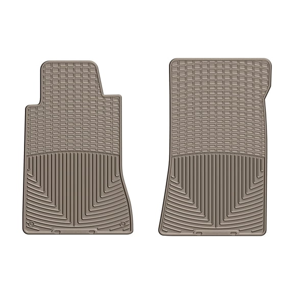WeatherTech All-Weather Floor Mats compatible with Mercedes C 32 AMG, C 55 AMG, C-Class - 1st Row (Driver & Passenger), Tan
