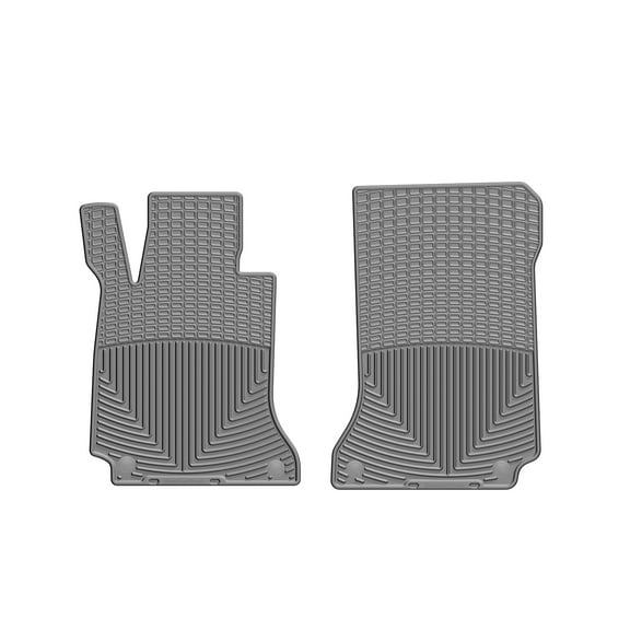 WeatherTech All-Weather Floor Mats compatible with Mercedes C 63 AMG, E-Class, C-Class - 1st Row (Driver & Passenger), Grey