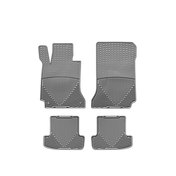 WeatherTech All-Weather Floor Mats compatible with Mercedes C-Class, C 63 AMG - 1st & 2nd Row, Grey