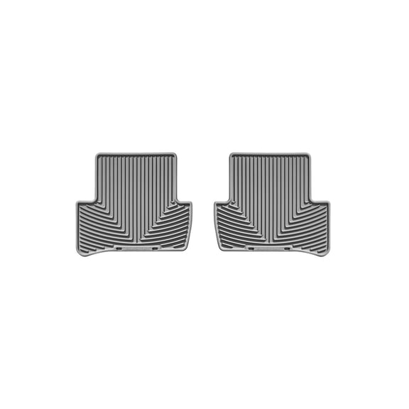 WeatherTech All-Weather Floor Mats compatible with Mercedes C 63 AMG, C-Class - 2nd Row, Grey