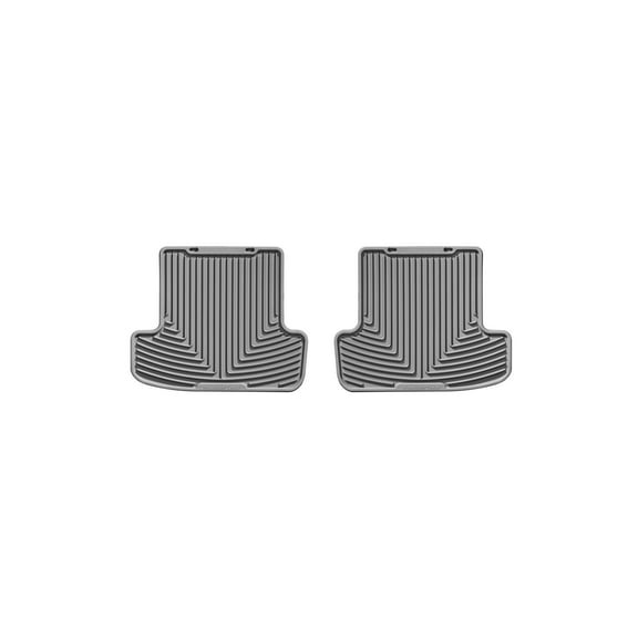 WeatherTech All-Weather Floor Mats compatible with Mercedes C 63 AMG, C-Class, E-Class - 2nd Row, Grey