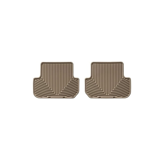 WeatherTech All-Weather Floor Mats compatible with Mercedes CLK 55 AMG, CLK 63 AMG, CLK-Class - 2nd Row, Tan