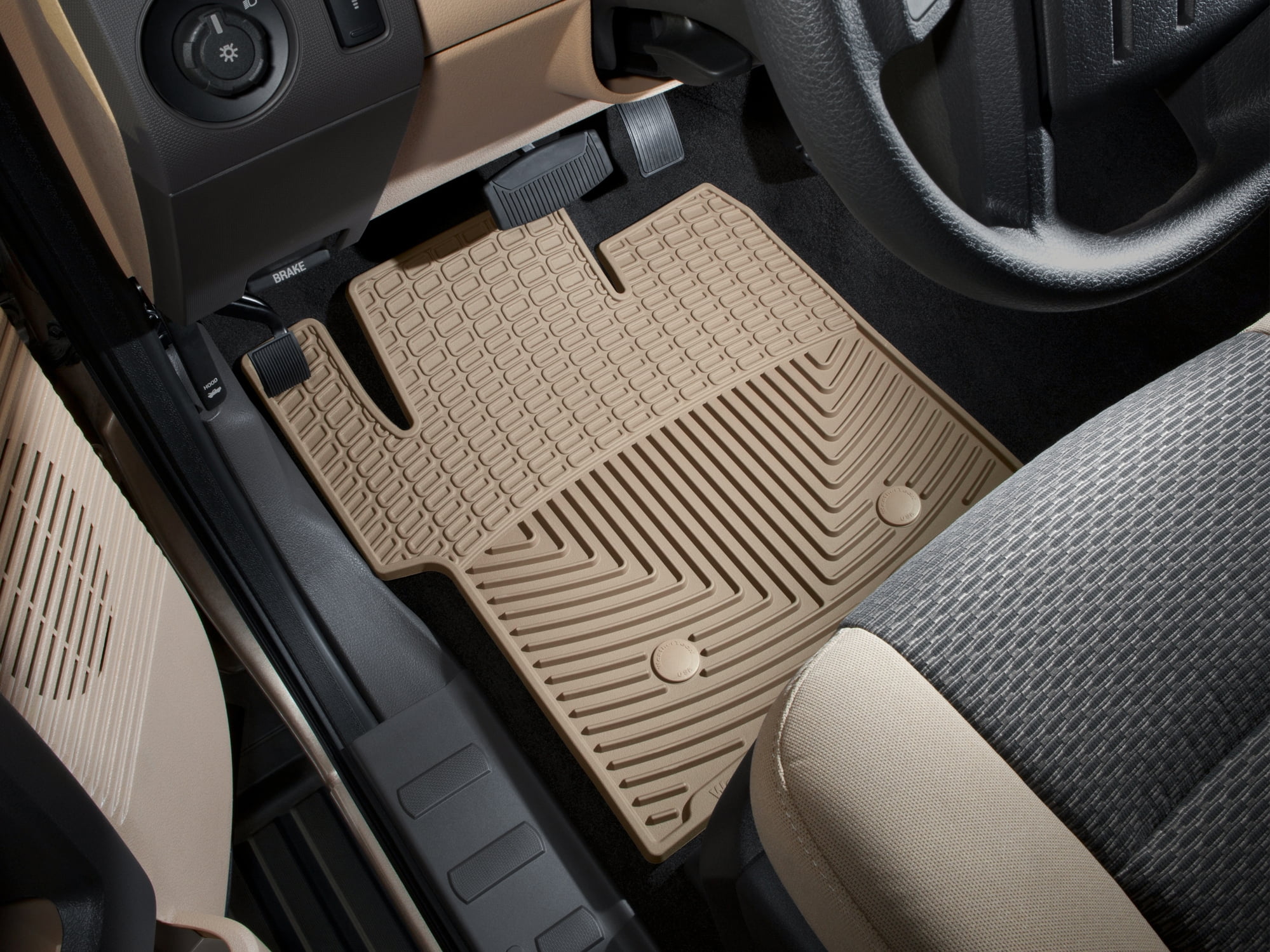 Weathertech® W511 - All-Weather 2nd Row Black Floor Mats Weathertech® W511 - All-Weather 2nd Row Black Floor Mats