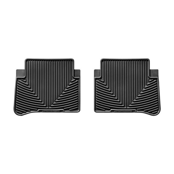 WeatherTech All-Weather Floor Mats compatible with 2011-2013 Mercedes E-Class - 2nd Row, Black