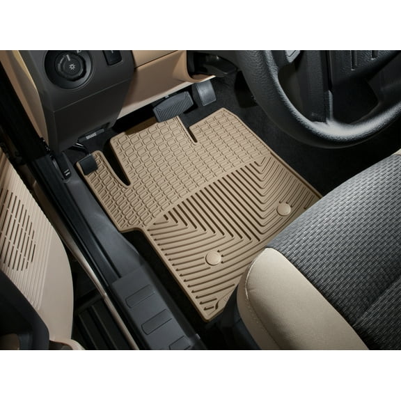 WeatherTech All-Weather Floor Mats compatible with Mercedes E 55 AMG, E-Class, E 63 AMG - 1st & 2nd Row, Grey