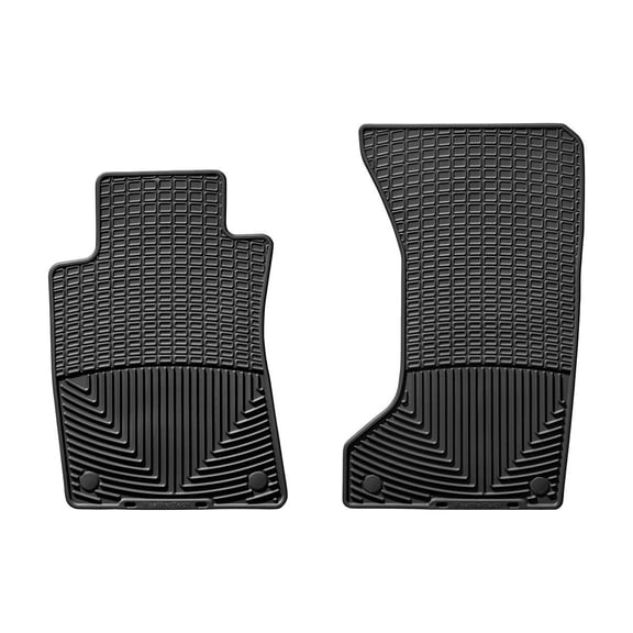 WeatherTech All-Weather Floor Mats compatible with Mercedes E-Class, E 55 AMG, E 63 AMG - 1st Row (Driver & Passenger), Black