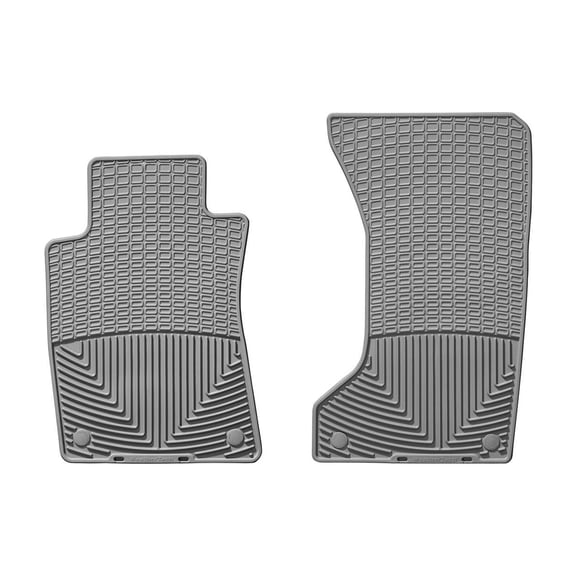 WeatherTech All-Weather Floor Mats compatible with Mercedes E 63 AMG, E 55 AMG, E-Class - 1st Row (Driver & Passenger), Grey