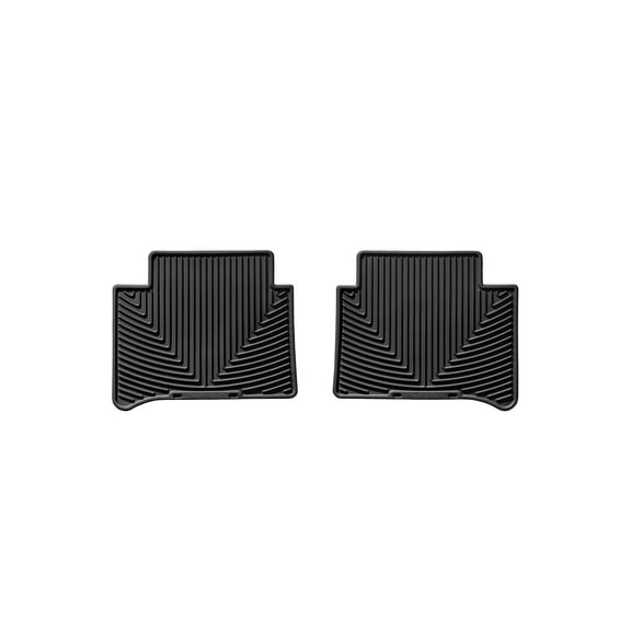 WeatherTech All-Weather Floor Mats compatible with Mercedes CLS 55 AMG, CLS-Class, E 55 AMG, E 63 AMG, E-Class - 2nd Row, Black