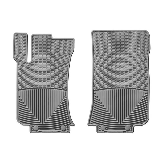 WeatherTech All-Weather Floor Mats compatible with Mercedes R 63 AMG, R-Class - 1st Row (Driver & Passenger), Grey