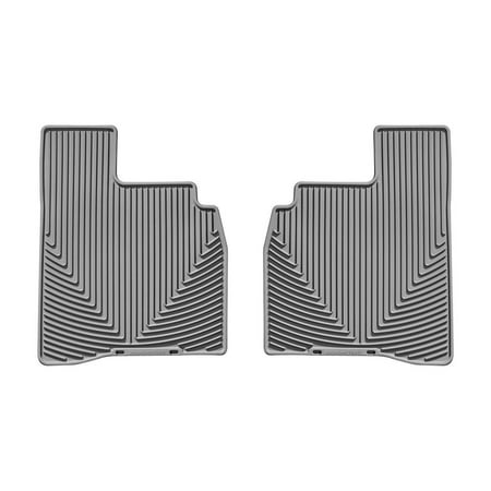 WeatherTech All-Weather Floor Mats compatible with Mercedes S-Class, S 63 AMG, S 65 AMG - 2nd Row, Grey