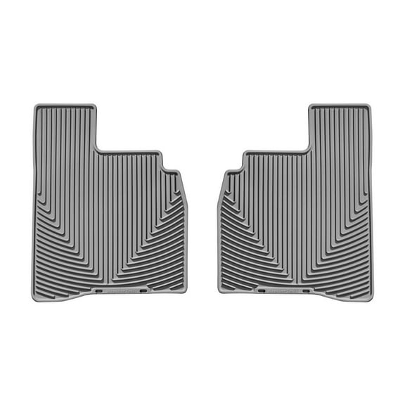 WeatherTech All-Weather Floor Mats compatible with Mercedes S-Class, S 63 AMG, S 65 AMG - 2nd Row, Grey