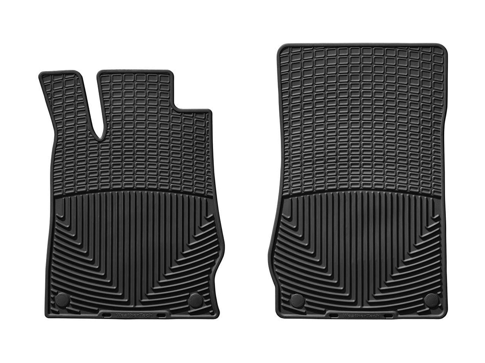 WeatherTech All-Weather Floor Mats compatible with Mercedes SL-Class, SL 55 AMG, SL 63 AMG, SL 65 AMG - 1st Row (Driver & Passenger), Black
