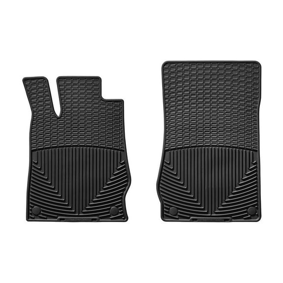 WeatherTech All-Weather Floor Mats compatible with Mercedes SL-Class, SL 55 AMG, SL 63 AMG, SL 65 AMG - 1st Row (Driver & Passenger), Black