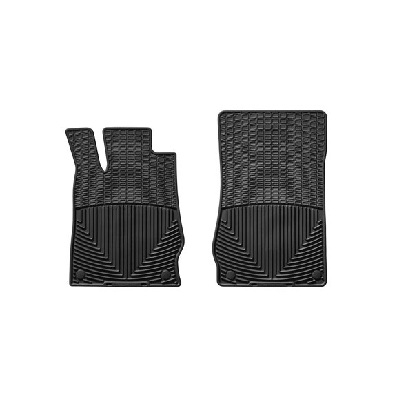 WeatherTech All-Weather Floor Mats compatible with Mercedes SL-Class, SL 55 AMG, SL 63 AMG, SL 65 AMG - 1st Row (Driver & Passenger), Black