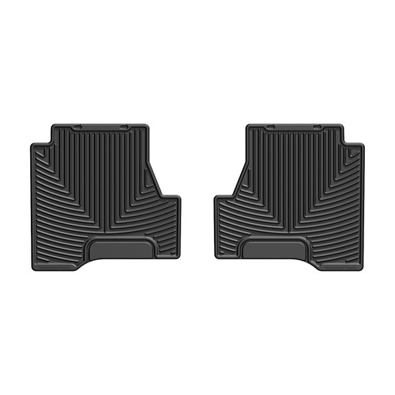 WeatherTech All-Weather Floor Mats compatible with Nissan Pathfinder, Xterra - 2nd Row, Black