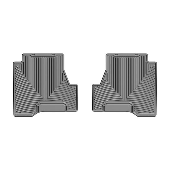 WeatherTech All-Weather Floor Mats compatible with Nissan Pathfinder, Xterra - 2nd Row, Grey
