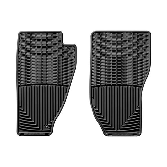 WeatherTech All-Weather Floor Mats compatible with Nitro, Liberty - 1st Row (Driver & Passenger), Black
