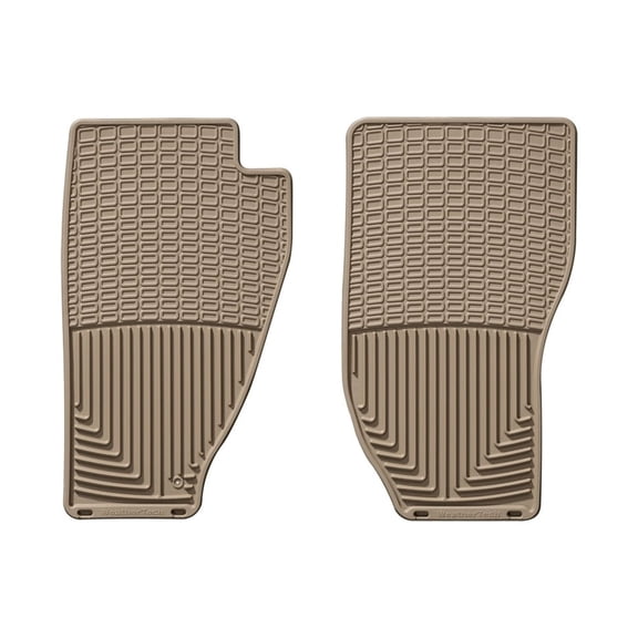 WeatherTech All-Weather Floor Mats compatible with Liberty, Nitro - 1st Row (Driver & Passenger), Tan
