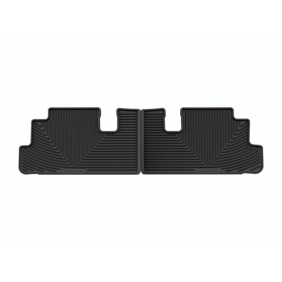 WeatherTech All-Weather Floor Mats compatible with Pathfinder, QX60, qx65 - 2nd Row, Black