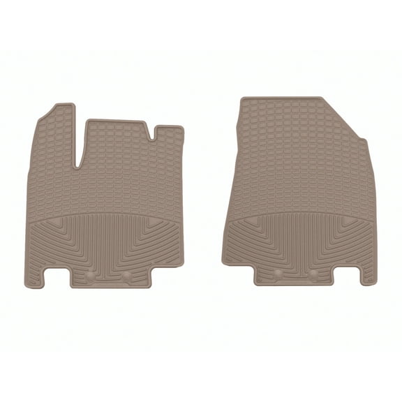 WeatherTech All-Weather Floor Mats compatible with Pathfinder, QX60, qx65 - 1st Row (Driver & Passenger), Tan