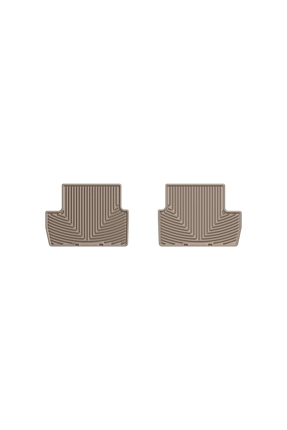 All-Weather Floor Mats compatible with Sentra, Focus - 2nd Row, Tan