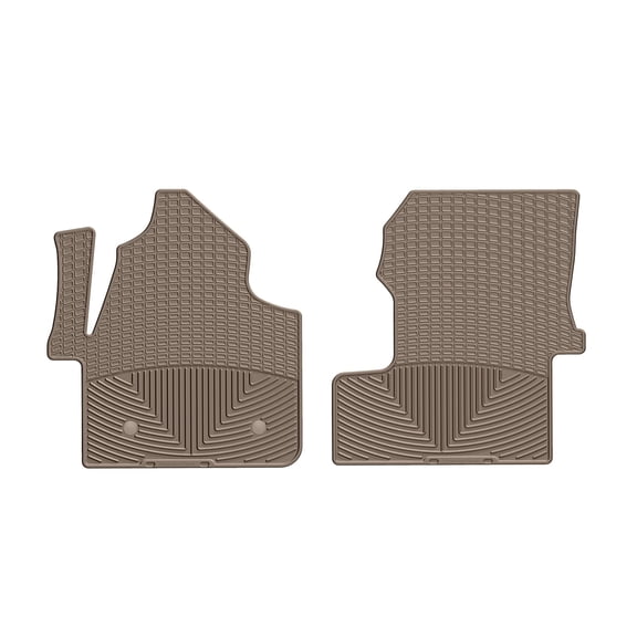 WeatherTech All-Weather Floor Mats compatible with Sprinter - 1st Row (Driver & Passenger), Tan