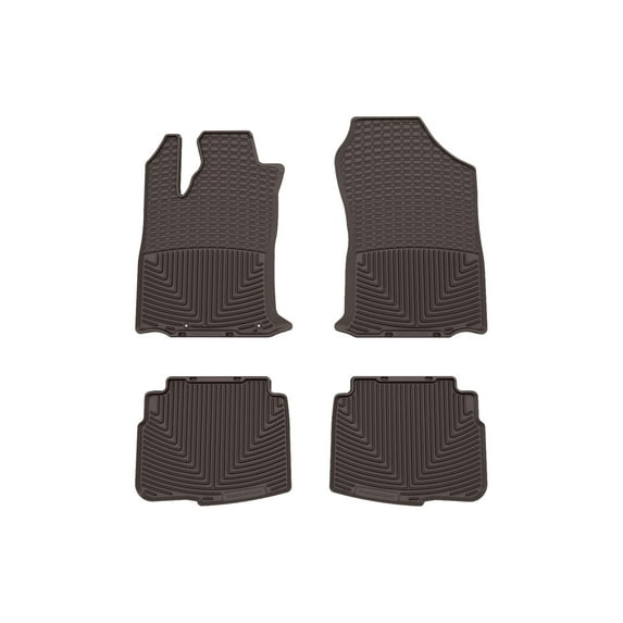 WeatherTech All-Weather Floor Mats compatible with Subaru Outback, Legacy - 1st & 2nd Row, Cocoa