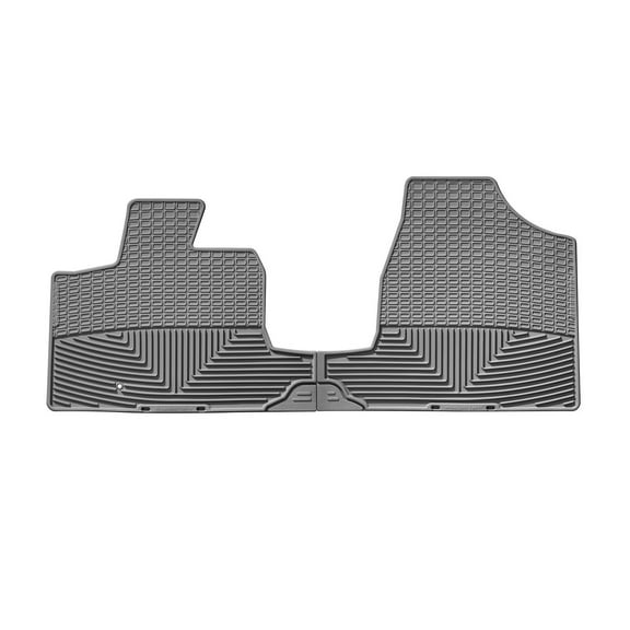 WeatherTech All-Weather Floor Mats compatible with Grand Caravan, Town & Country Van - 1st Row (Driver & Passenger), Grey