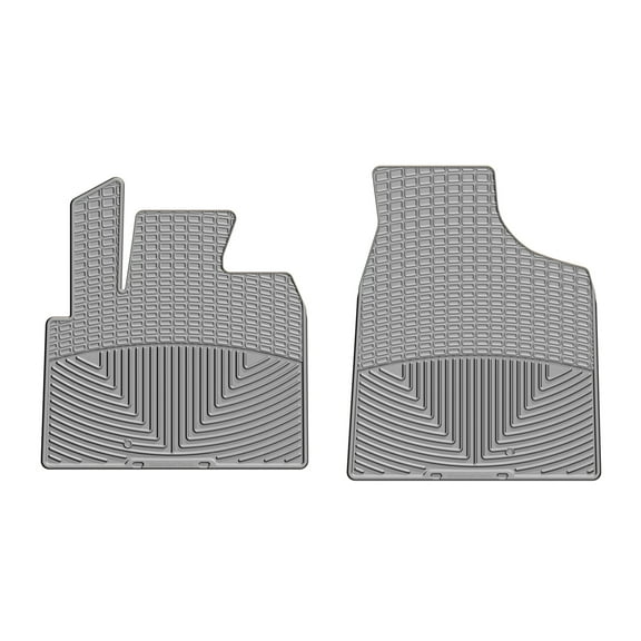 WeatherTech All-Weather Floor Mats compatible with Grand Caravan, Town & Country Van - 1st Row (Driver & Passenger), Grey